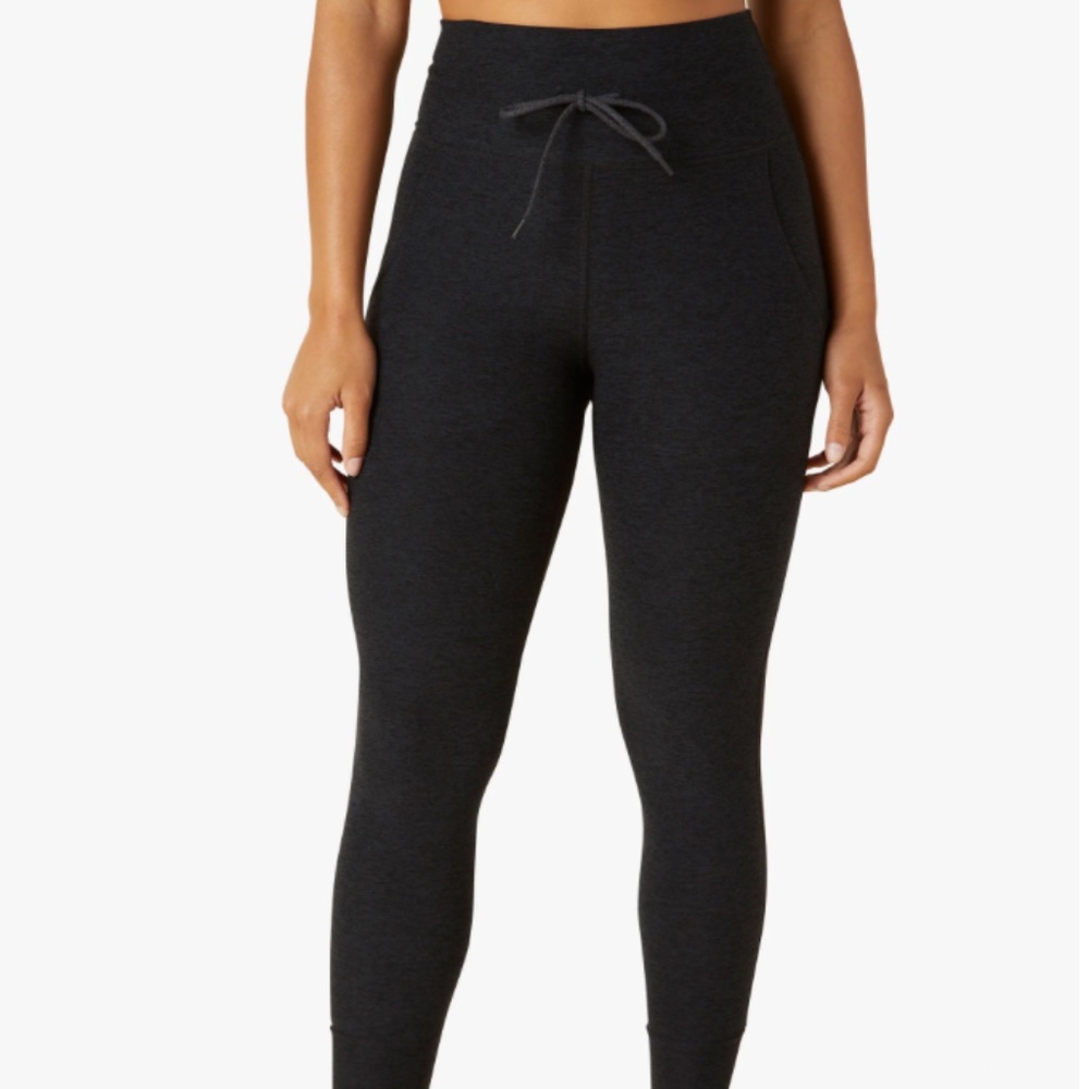 Beyond Yoga Spacedye Commuter Legging in Nocturnal Navy (Medium)